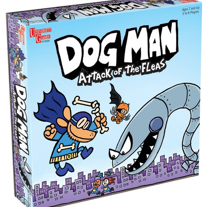 Dog Man Attack of the Fleas