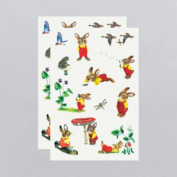 I Am A Bunny Richard Scarry Tattoo Sheet