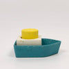 Upcycled Boat Yellow