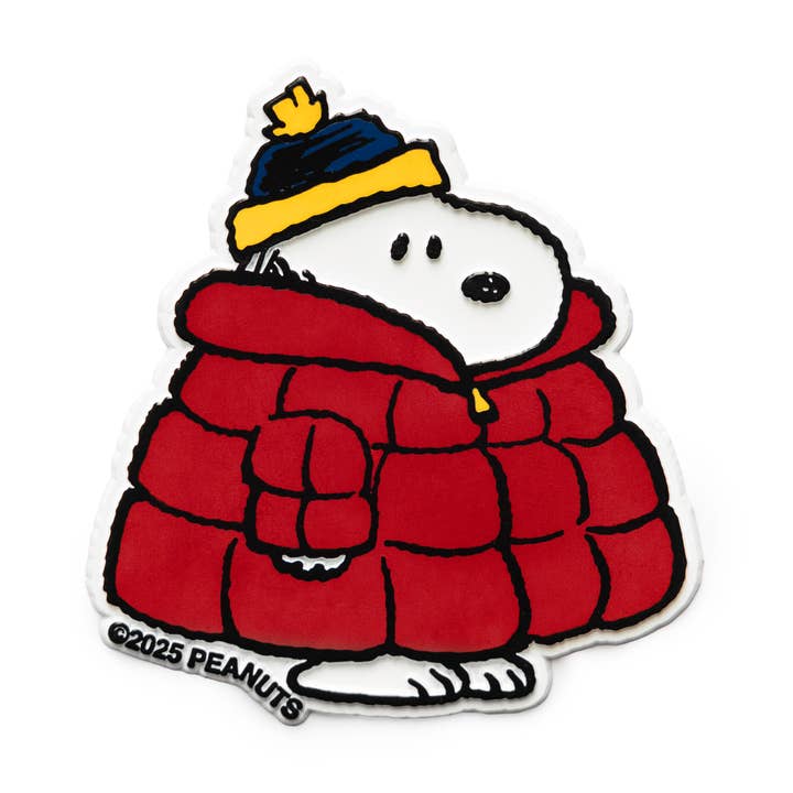 3P4 X Peanuts® - Snoopy Puffy Coat Classic Fridge Magnet