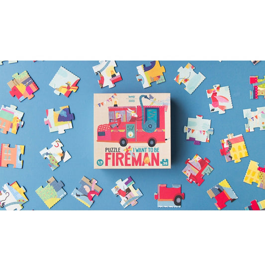 I Want to Be A Firefighter Puzzle