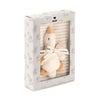 Gilda Goose Grip Toy with Rattle and Burp Cloth Gift Set