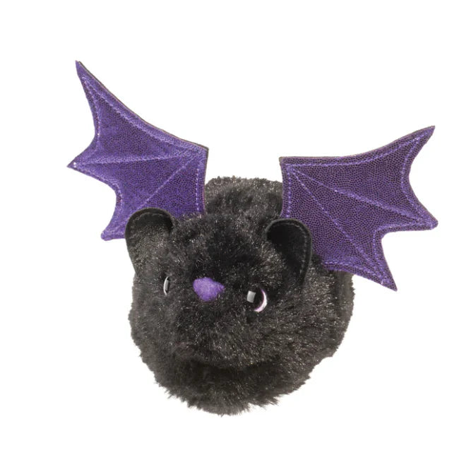 Black Bat with Purple Wings