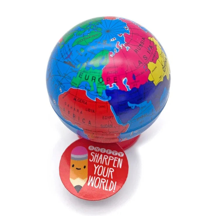 Sharpen your World Globe Pencil Sharpener