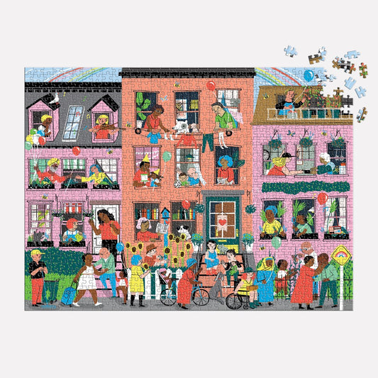 Hey Neighbors! 1000 Piece Family Puzzle