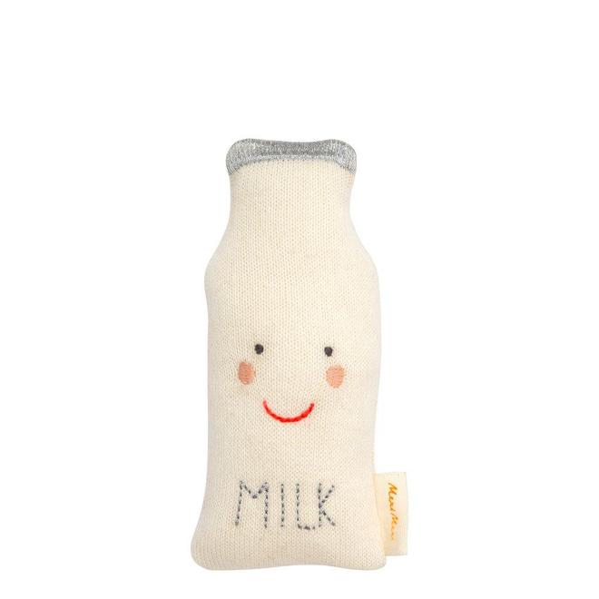 Milk Bottle Baby Rattle