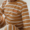 The Olen Stripe Pajamas Set