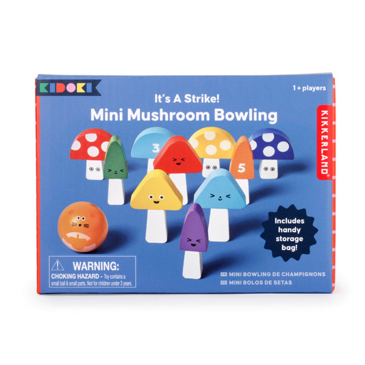 It's a Strike! Mini Mushroom Bowling