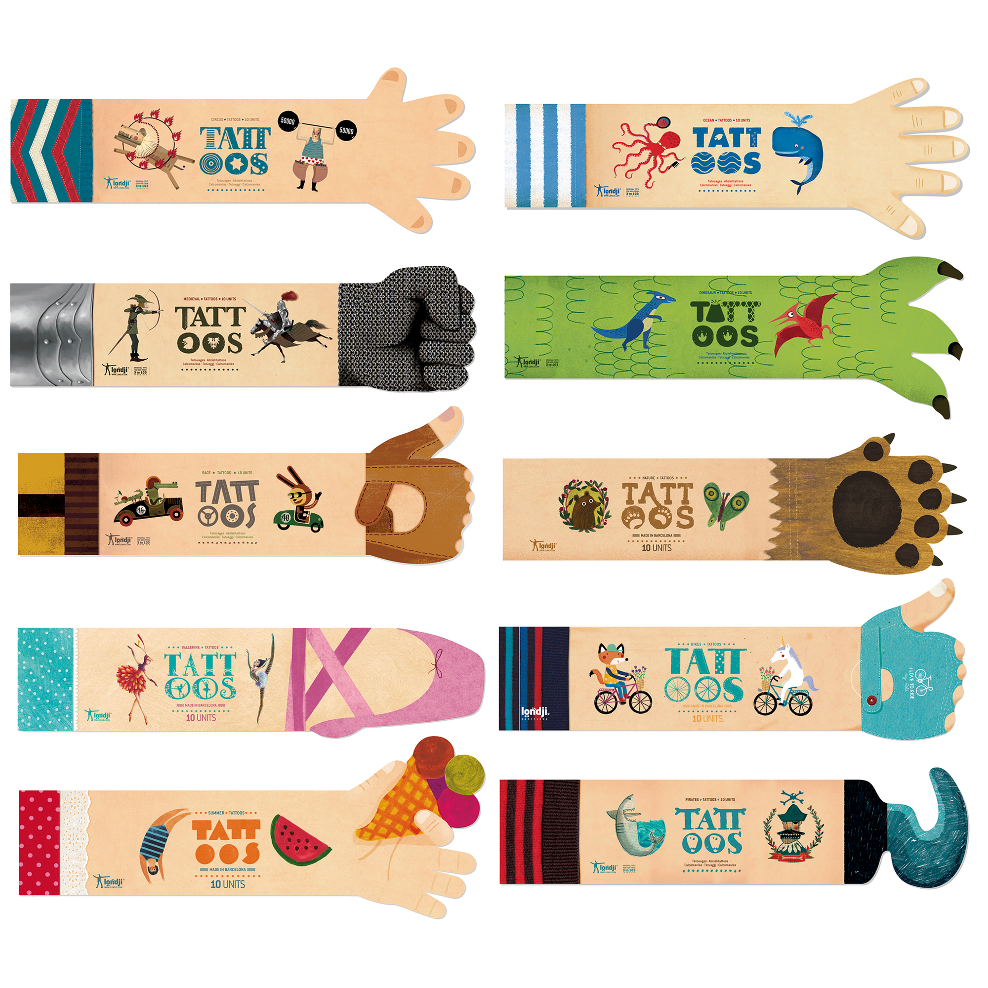 Londji Temporary Tattoos