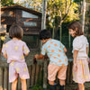 Organic Terry Cotton Bermuda Shorts