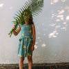 Light Blue Birds Sleeveless Dress (1-2 left)