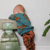 Organic Cotton Baby Leggings in Cinnamon (12-18m left)
