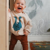 Organic Cotton Ribbed Baby Leggings