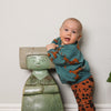 Organic Cotton Baby Leggings in Cinnamon (12-18m left)