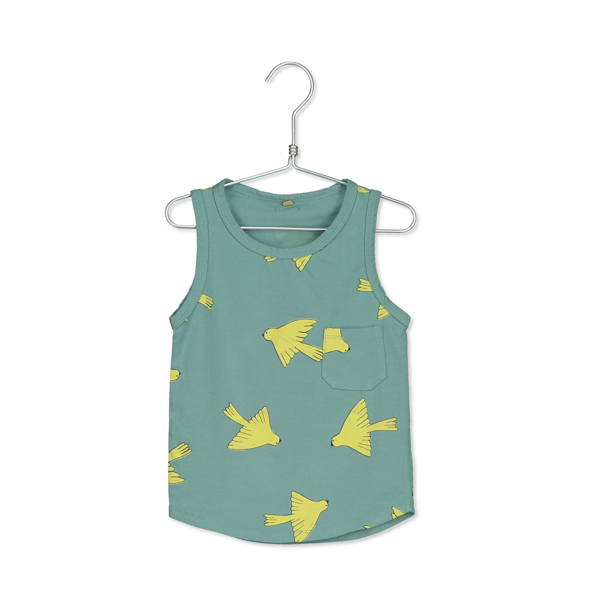 Light Blue Birds Tanktop (1-2 and 4-5 left)