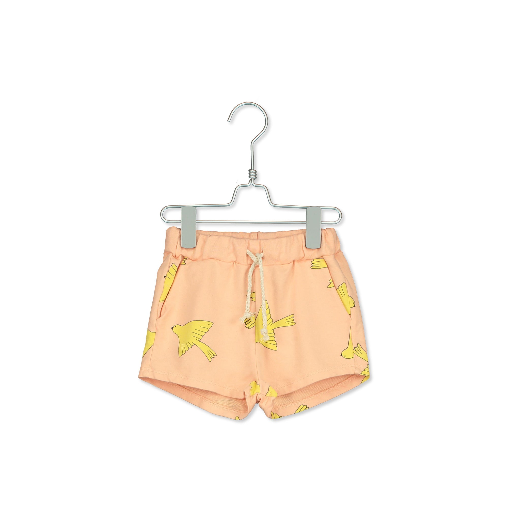 Neon Peach Bird Shorts (6-7 and 8-9 left)