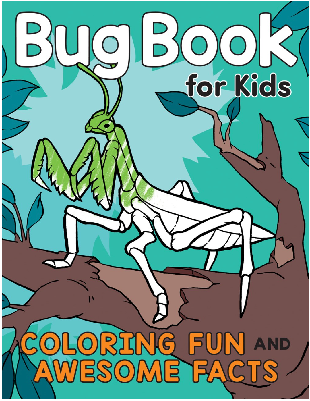 Bug Book for Kids: Coloring Fun and Awesome Facts