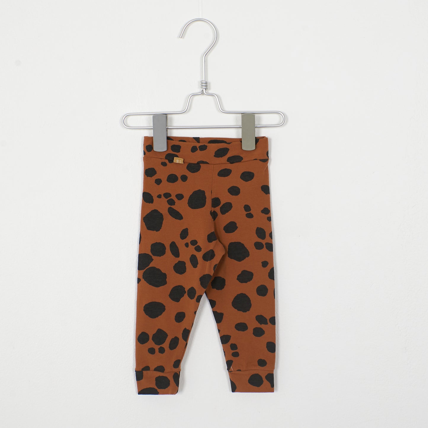 Organic Cotton Baby Leggings in Cinnamon (12-18m left)