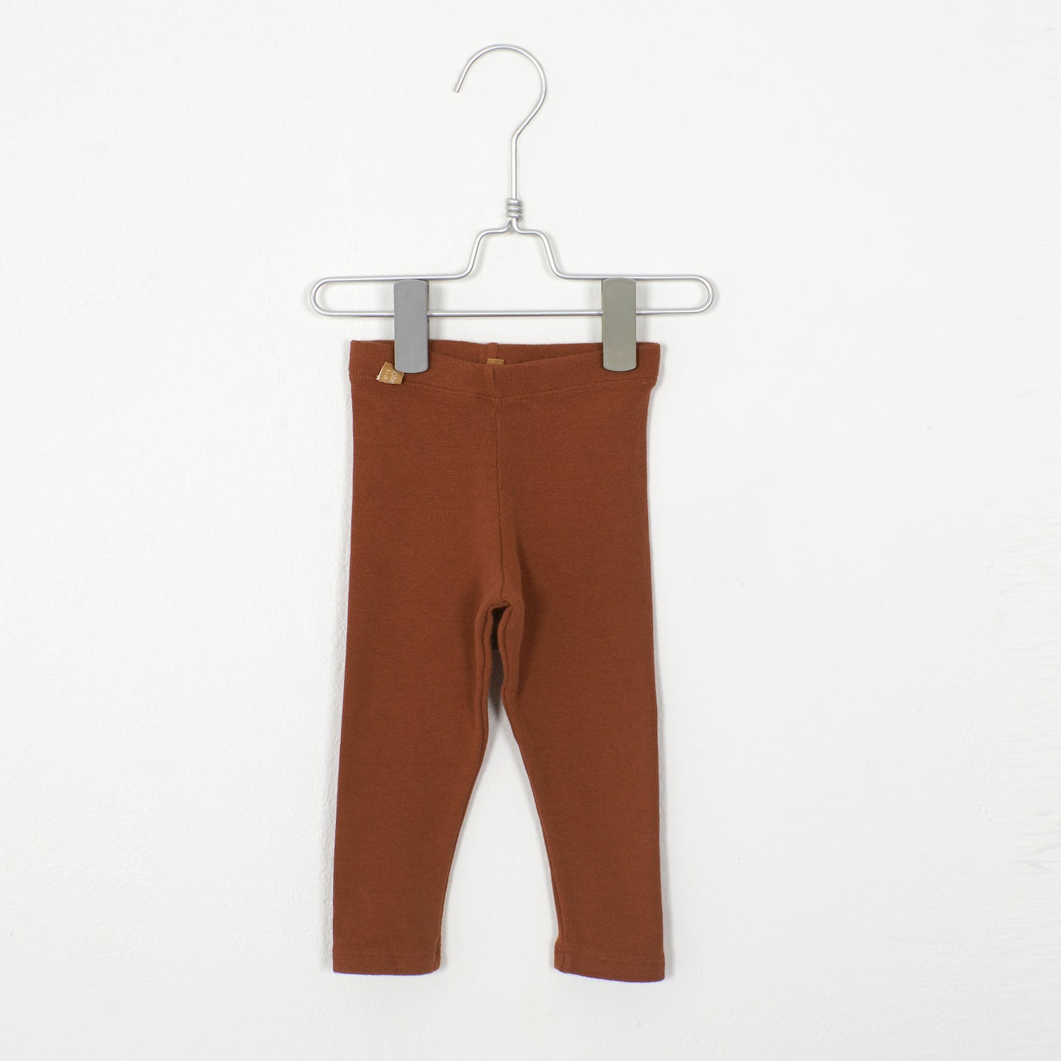 Organic Cotton Ribbed Baby Leggings