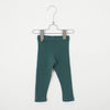 Organic Cotton Ribbed Baby Leggings