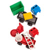 Fire and Recycling Truck (2 Pack)