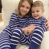 The Olen Stripe Pajamas Set