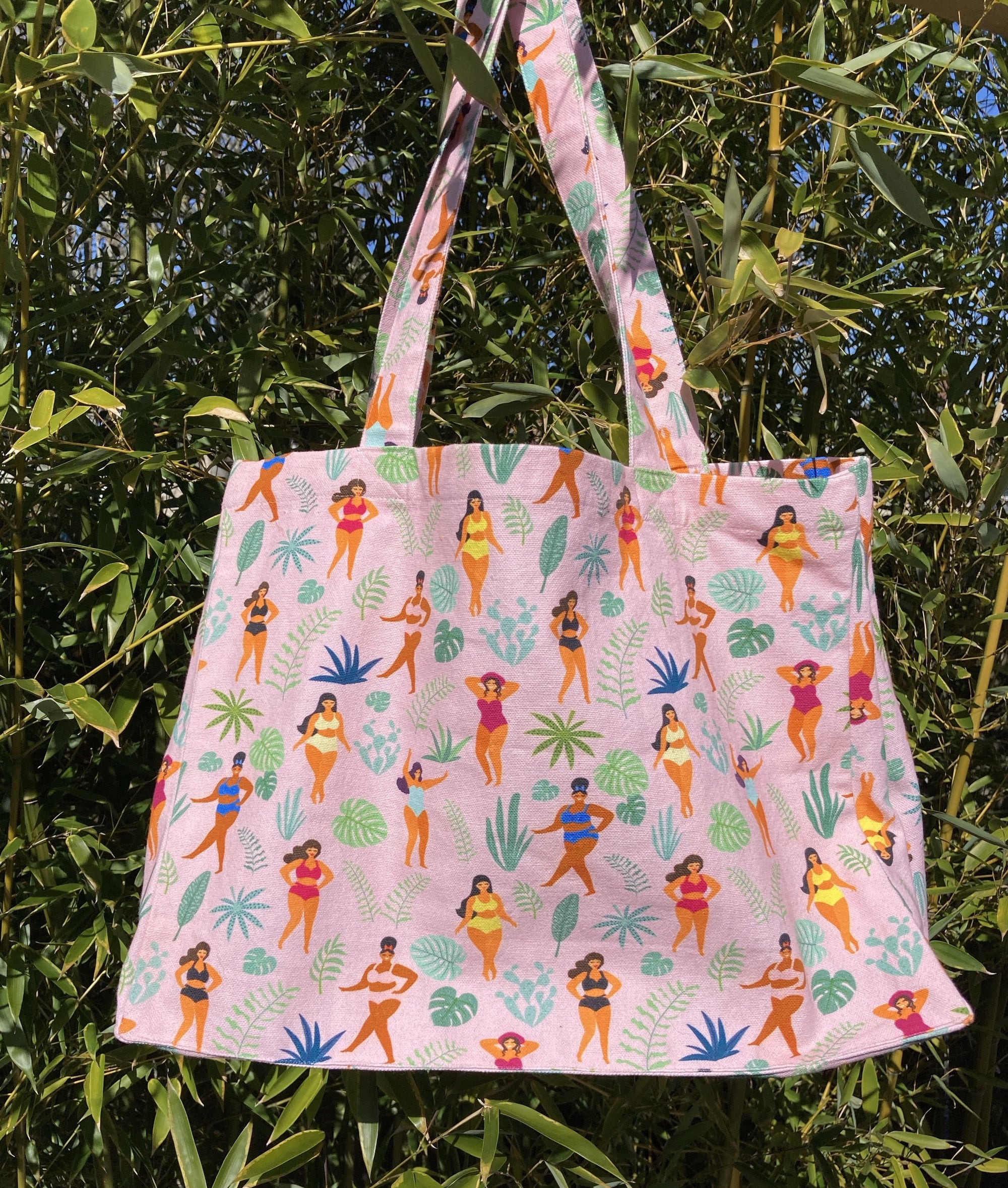 Organic Cotton Market Tote/Diaper Bag